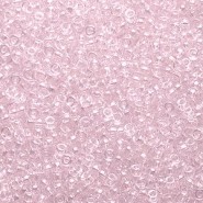 Miyuki rocailles kralen 11/0 - Transparent pale pink ab 11-265